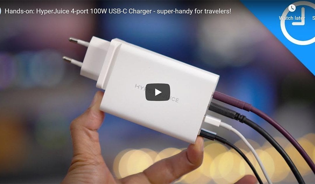 Hands-on with the world’s smallest 100W GaN USB-C charger from Hyper