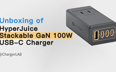 Charger Lab: Unboxing of HyperJuice Stackable 100W USB-C GaNFast Charger