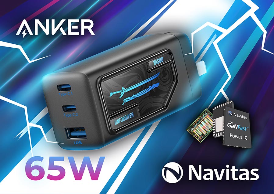 Navitas and Anker Sign Strategic Partnership Deal for Next-Gen Mobile Fast Chargers